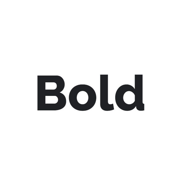 Bold